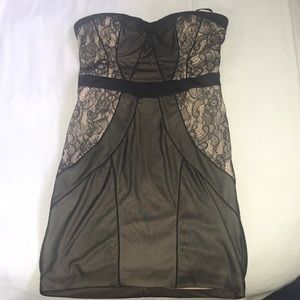 Strapless dress